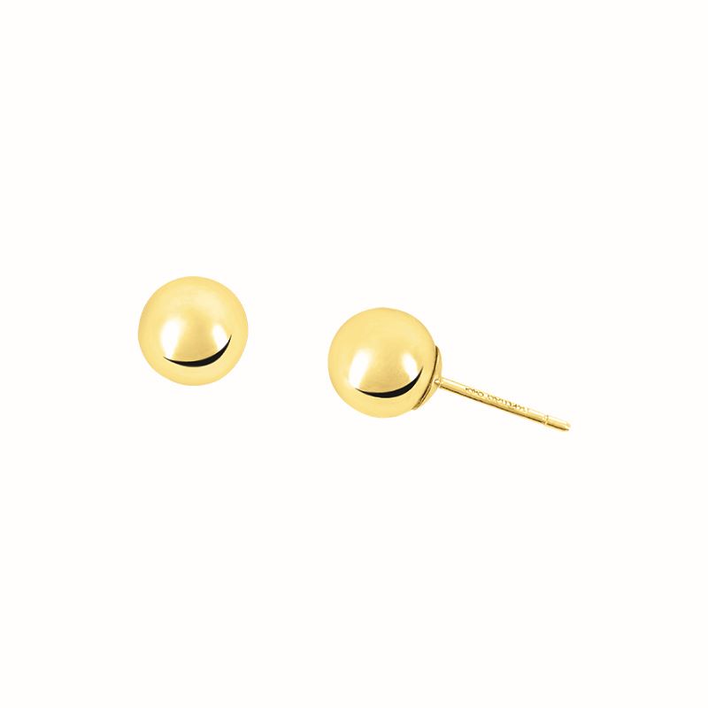 Pearl Classic 8mm Ball Stud Earrings main image 1