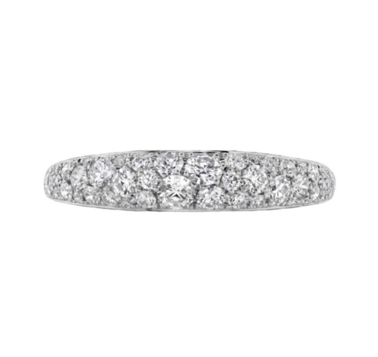 HEARTS ON FIRE GRACE DOMED RING HFRGDR01148W