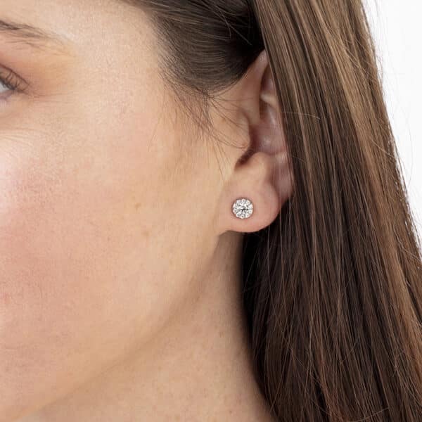 HEARTS ON FIRE FULFILLMENT STUD EARRINGS FES00508W - Image 3
