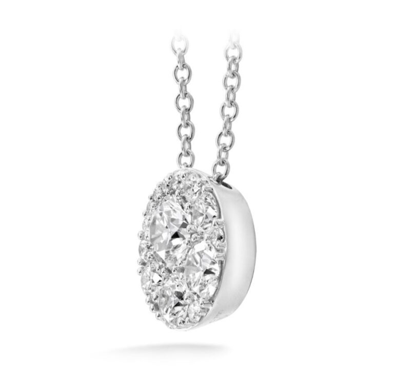 HEARTS ON FIRE TESSA DIAMOND CIRCLE PENDANT HFPTESC01028W - Image 3