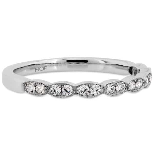 HEARTS ON FIRE LORELEI FLORAL DIAMOND BAND HBAFLOREL00208W-N - Image 4