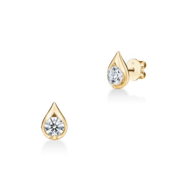 HEARTS ON FIRE LU DROPLET STUDS UU28298YIJV060