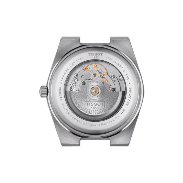 TISSOT PRX POWERMATIC 80 STEEL AND 18K GOLD BEZEL T9314074103101 - Image 4