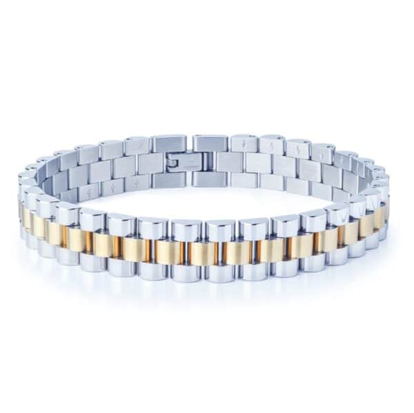 ITALGEM STEEL 11.6MM WATCH LINK BRACELET SMB559