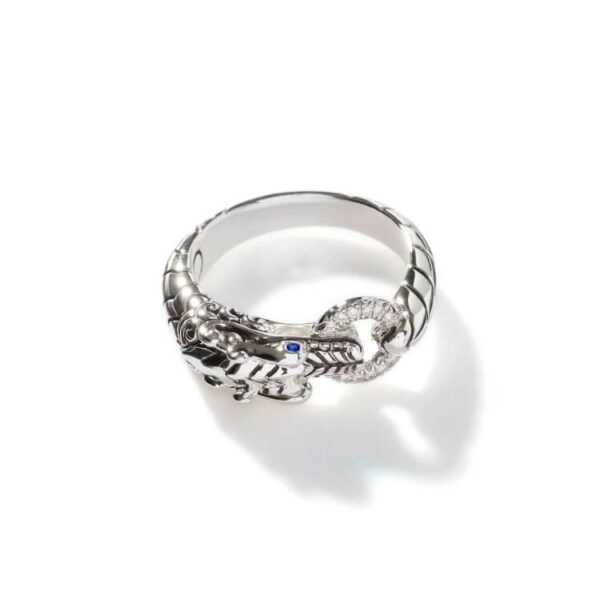 JOHN HARDY NAGA RING RBP601792BSPDIX7