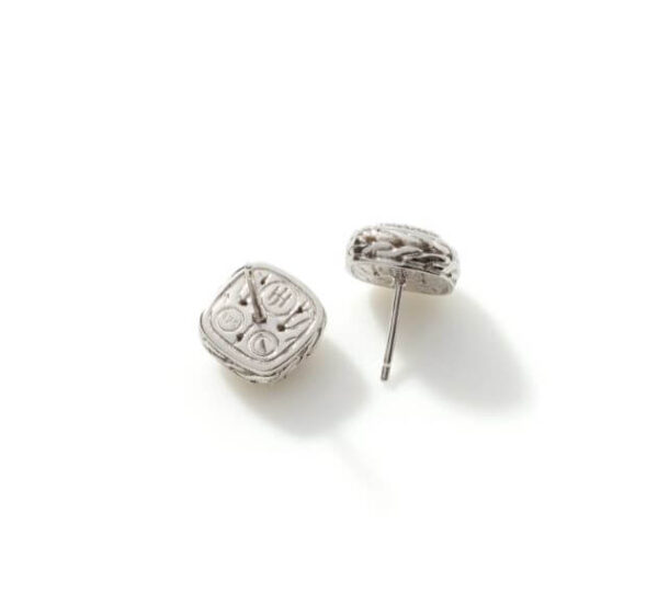 JOHN HARDY CARVED CHAIN STUD EARRINGS EBP92372DI - Image 5