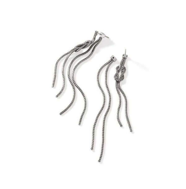 JOHN HARDY LOVE KNOT DROP EARRING EB901063 - Image 4