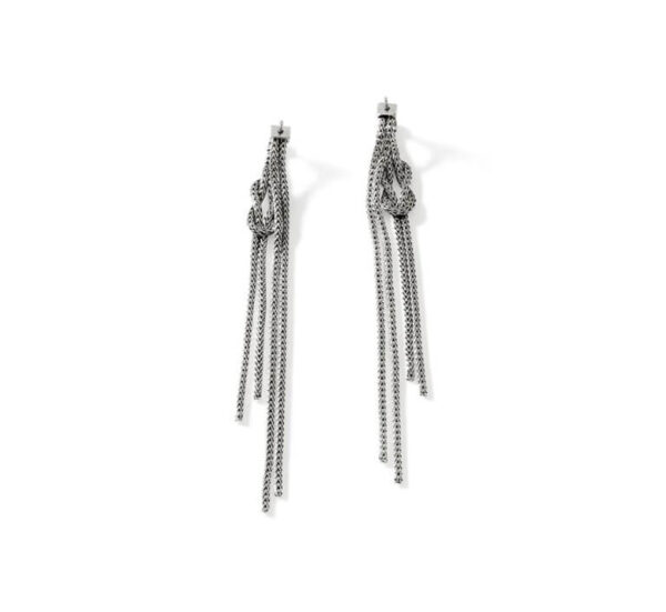 JOHN HARDY LOVE KNOT DROP EARRING EB901063 - Image 5