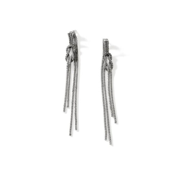 JOHN HARDY LOVE KNOT DROP EARRING EB901063