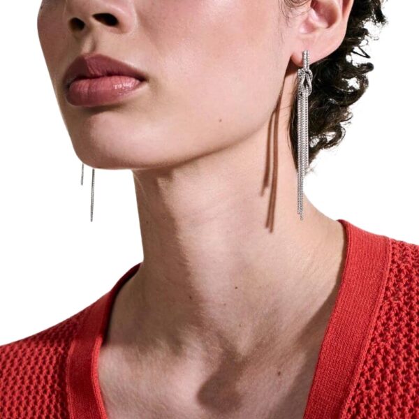 JOHN HARDY LOVE KNOT DROP EARRING EB901063 - Image 5