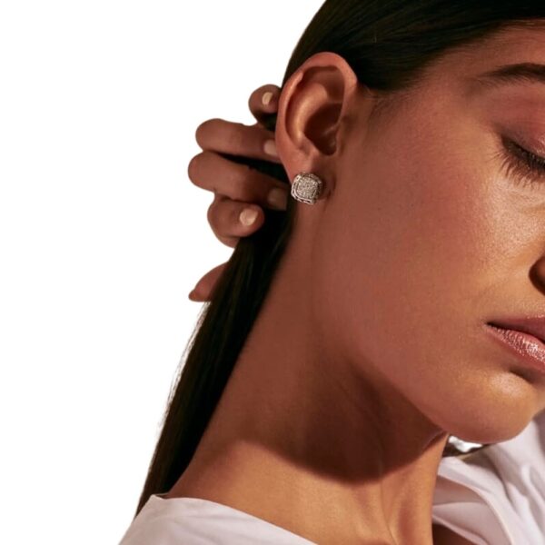 JOHN HARDY CARVED CHAIN STUD EARRINGS EBP92372DI - Image 5