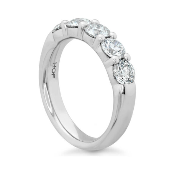 HEARTS ON FIRE SIGNATURE 5 STONE BAND HBASIG500508W-C - Image 3