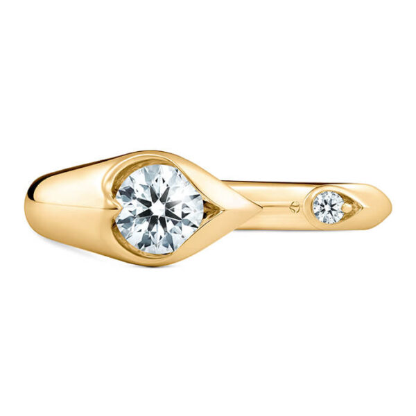 HEARTS ON FIRE LU OPEN DROPLET RING UU28938YIJV0506500