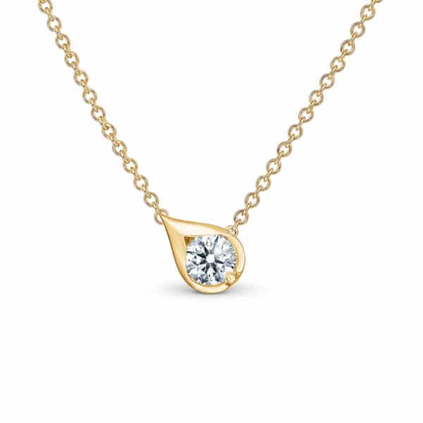HEARTS ON FIRE LU DROPLET PENDANT UU28088YIJV0301800