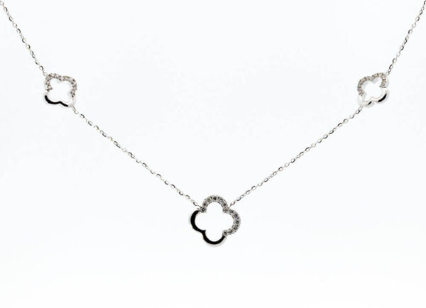 DIAMOND CLOVER NECKLACE