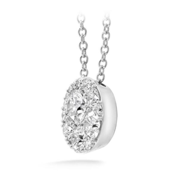 HEARTS ON FIRE TESSA DIAMOND CIRCLE PENDANT HFPTESC00518W - Image 3