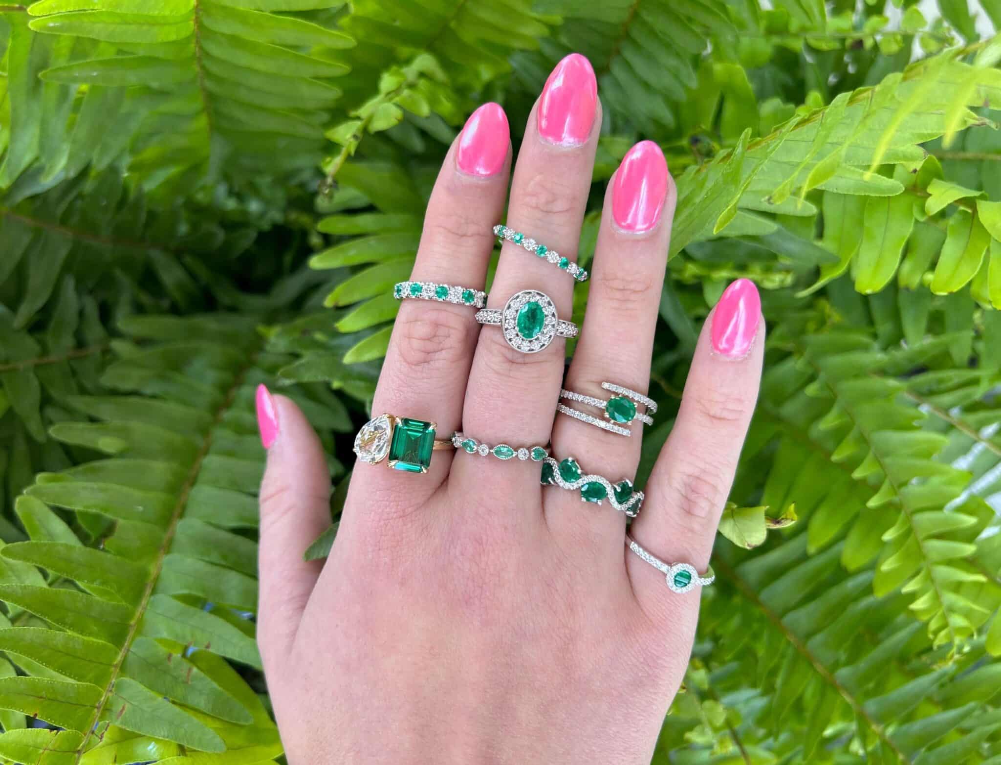 Emerald rings