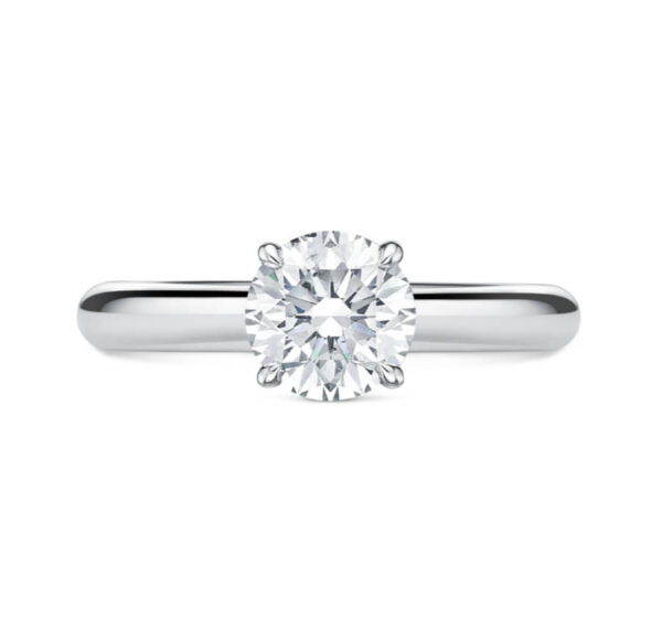 HEARTS ON FIRE ILLUSTRIOUS HIDDEN HALO ENGAGEMENT RING UU2905PTIS11006500