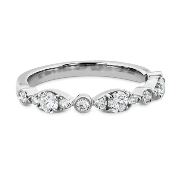 HEARTS ON FIRE BEZEL REGAL BAND HBAHBEZRG00458W-C - Image 3