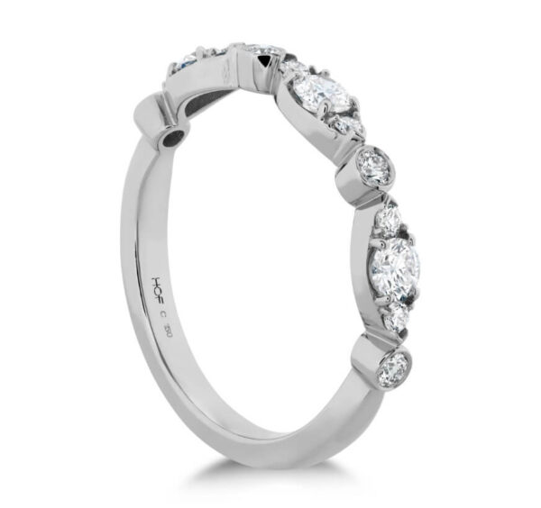 HEARTS ON FIRE BEZEL REGAL BAND HBAHBEZRG00458W-C - Image 4