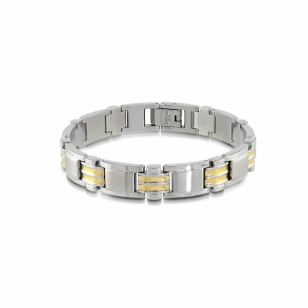 ITALGEM STEEL 11MM LINK BRACELET SMB71