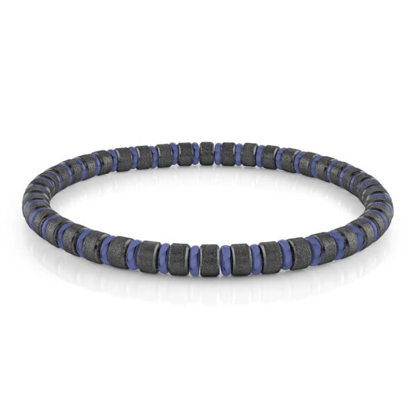 ITALGEM STEEL 5MM BEADED BRACELET BB-314-8