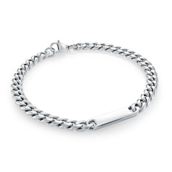 6MM ENGRAVABLE CURB BRACELET