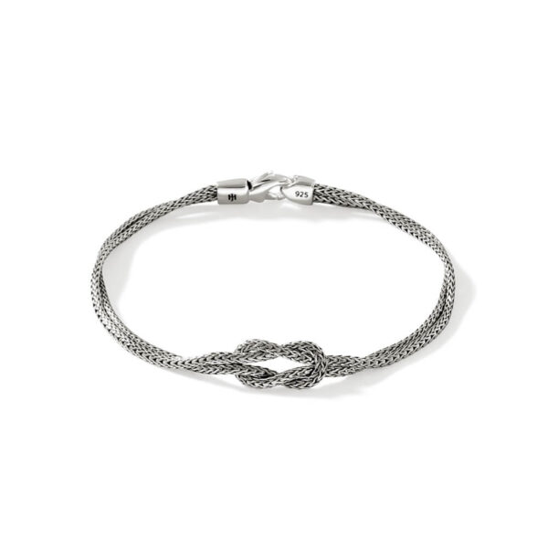 JOHN HARDY LOVE KNOT BRACELET, STERLING SILVER, 1.8MM BU900776XUM