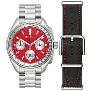 BULOVA LUNAR PILOT WATCH 96K115 | Necker's Jewelers