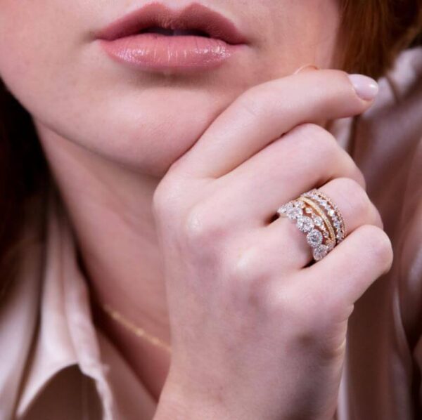 GRACIOUS CLASSIC DIAMOND BAND HBAGRACL00378W-N - Image 4