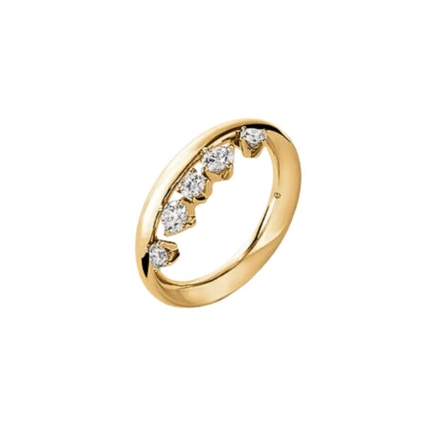 HEARTS ON FIRE BARRE FLOATING DIAMOND RING UU28628YGHV0456500 - Image 2