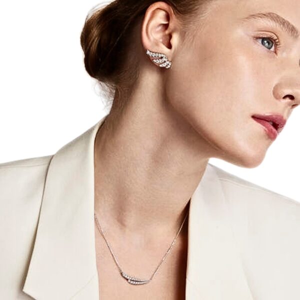 HEARTS ON FIRE VELA FRENCH CUT PAVE DIAMOND PENDANT NECKLACE UU28068WGHV0401800 - Image 3