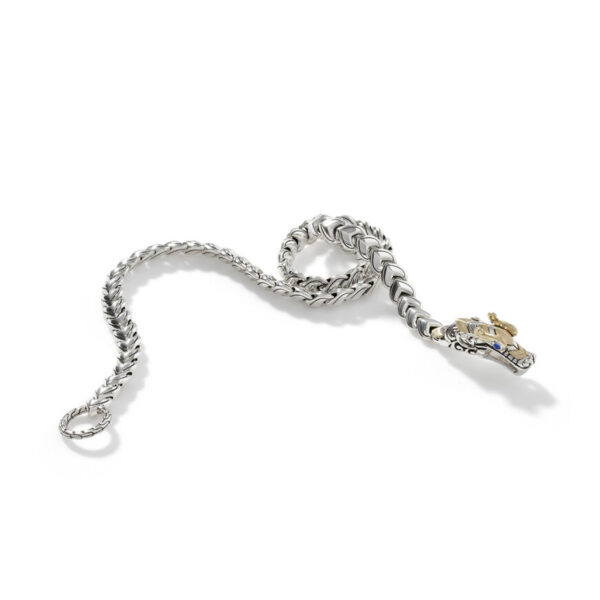 JOHN HARDY LEGENDS NAGA LINK DOUBLE WRAP BRACELET BZS602200BSPXUM - Image 4