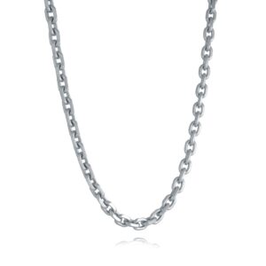 ITALGEM STEEL CHAIN NECKLACE SN47-24