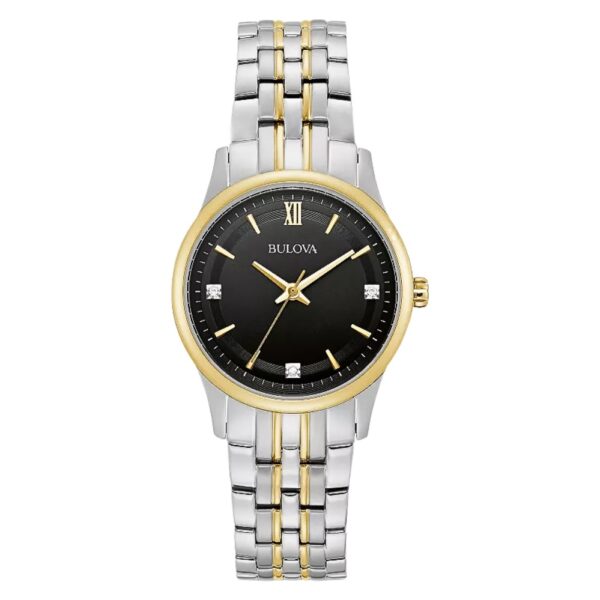 BULOVA TWO-TONE JUBILEE BAND WATCH 98P196