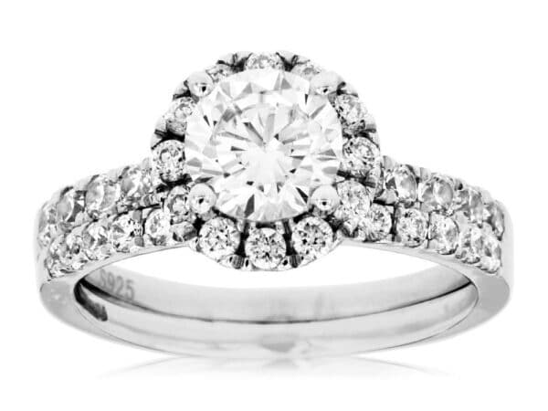14K SEMI-MOUNT WEDDING SET WC7616S