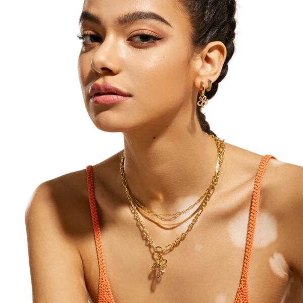 ANIA HAIE GOLD LINK CHARM CHAIN CONNECTOR NECKLACE N048-03G - Image 3
