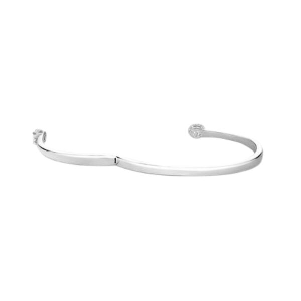 HEARTS ON FIRE ELLIPSE OPEN BANGLE UU27708WGHV1155648 - Image 3