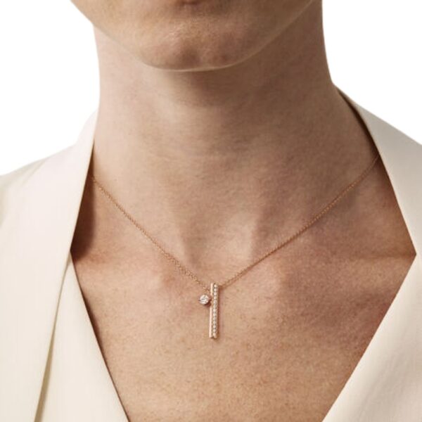 HEARTS ON FIRE BARRE FLOATING DIAMOND PAVE NECK UU28418WGHV0451800 - Image 3