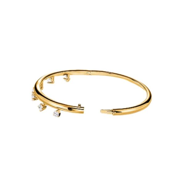 HEARTS ON FIRE BARRE FLOATING DIAMOND BANGLE UU28348YGHV1005648 - Image 2