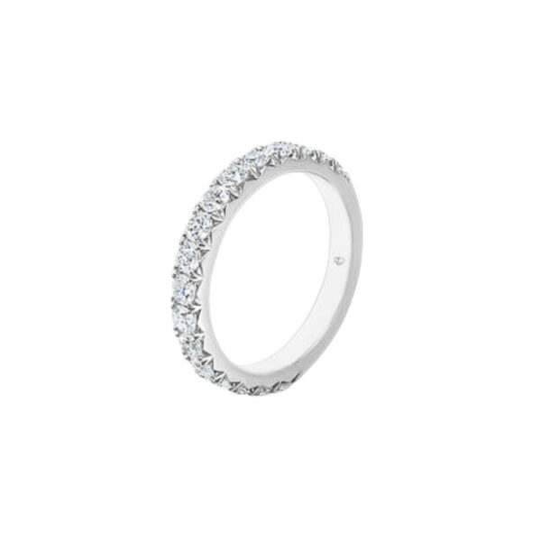 HEARTS ON FIRE VELA FRENCH CUT PAVE BAND UU2642PTGHV0306500 - Image 2