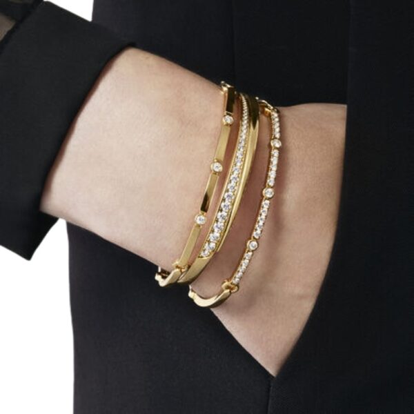 HEARTS ON FIRE COPLEY DIAMOND BANGLE HFB3COP00158W-M - Image 3