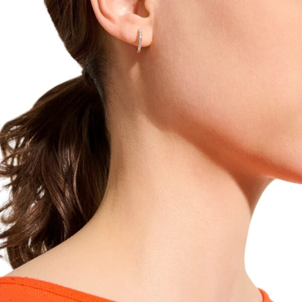 JOHN HARDY ESSENTIAL PAVE HOOP EARRINGS EGGX987012DI - Image 4