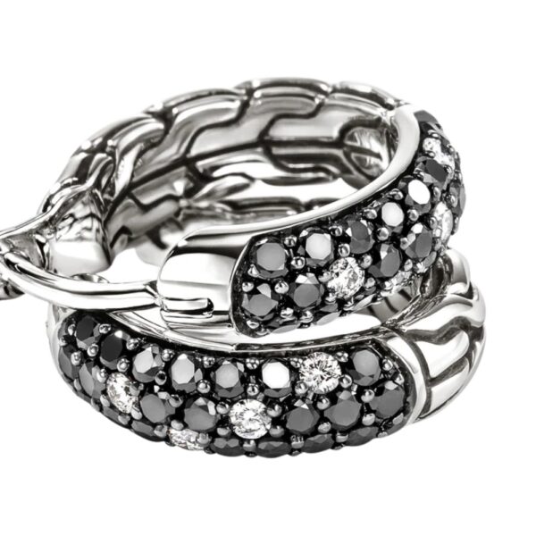 JOHN HARDY ESSENTIALS HOOP EARRINGS EBP987002MDI - Image 3