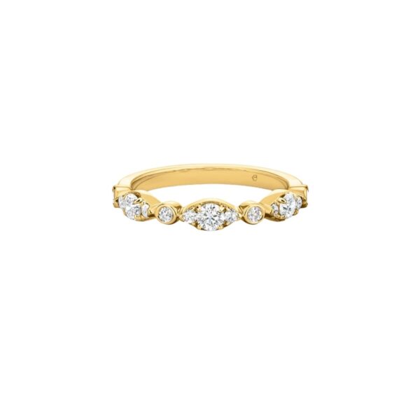 HEARTS ON FIRE BEZEL REGAL BAND UU6838YIJV0406500