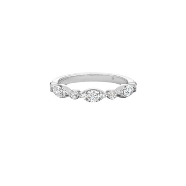 HEARTS ON FIRE BEZEL REGAL BAND UU6838WIJV0406500