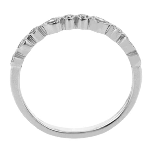 SIMON G. WEDDING BAND IN 18K LR3271-B - Image 3
