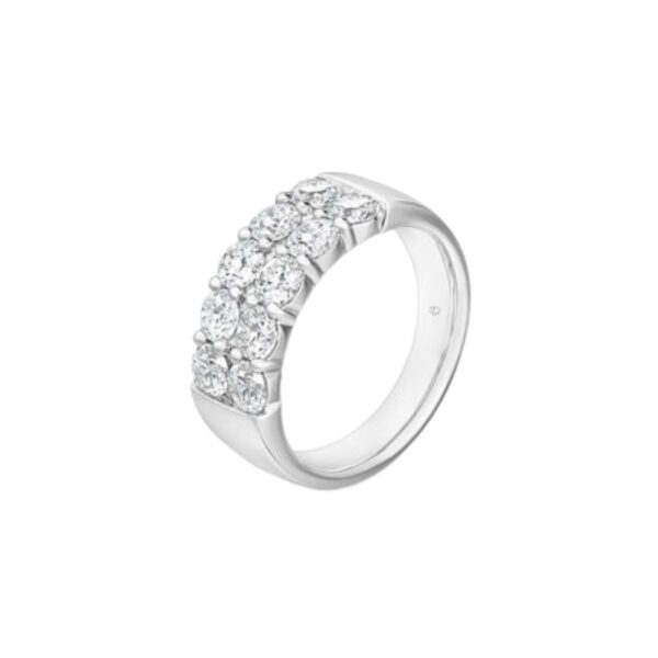 HEARTS ON FIRE SIGNATURE DOUBLE ROW RING UU24568WGHV1106500 - Image 2