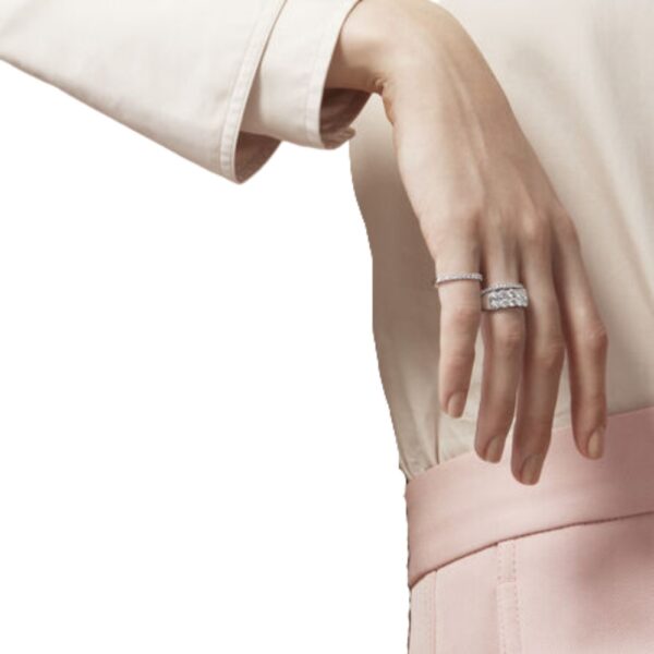 HEARTS ON FIRE SIGNATURE DOUBLE ROW RING UU24568WGHV1106500 - Image 3