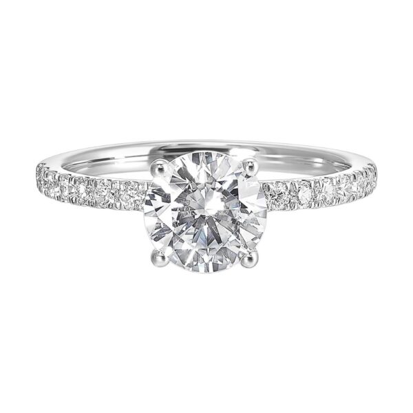 14K PERFECT LOVE SEMI-MOUNT W1271RN100SM-4W89